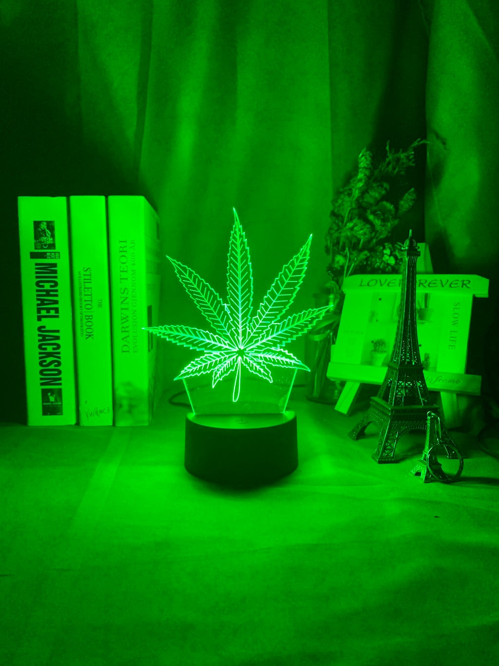 Weed Nightlight iLightBox 3D™ Lamp