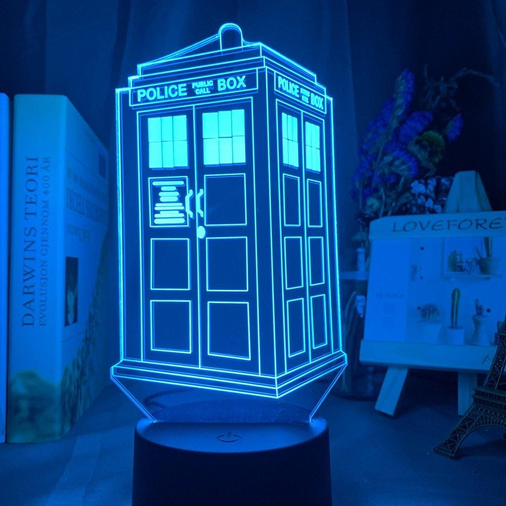 Doctor Who Call Box Nightlight iLightBox 3D™ - iLightBox 3D®