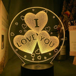 I Love You Nightlight iLightBox 3D™ Lamp - iLightBox 3D®