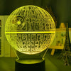 Star Wars Starship Death Star Nightlight iLightBox 3D™ Lamp