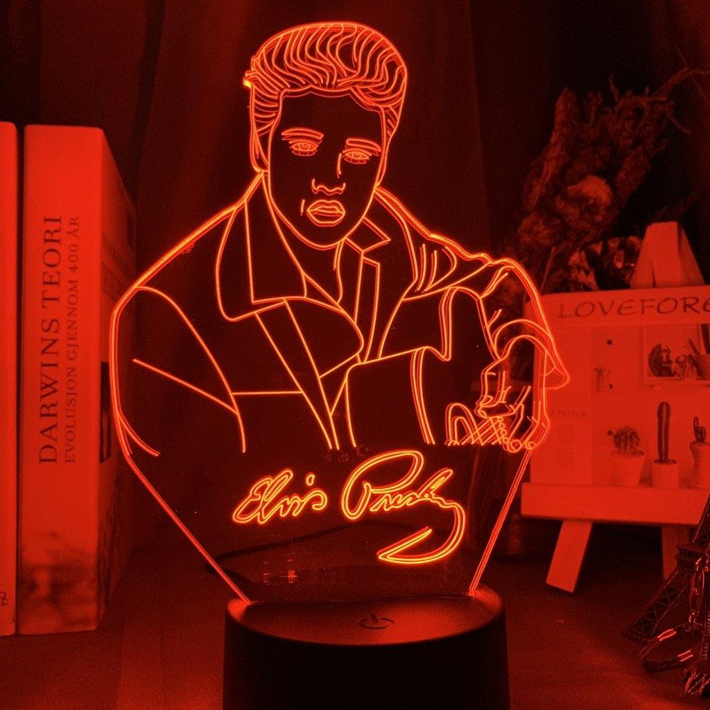 Elvis Presley Nightlight iLightBox 3D™ Lamp - iLightBox 3D®