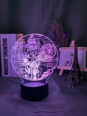 Star Wars Starship Nightlight iLightBox 3D™ Lamp