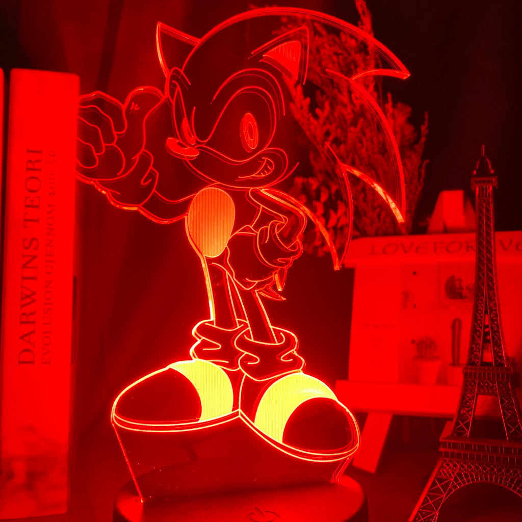 Sonic: The Hedgehog Nightlight iLightBox 3D™ Lamp
