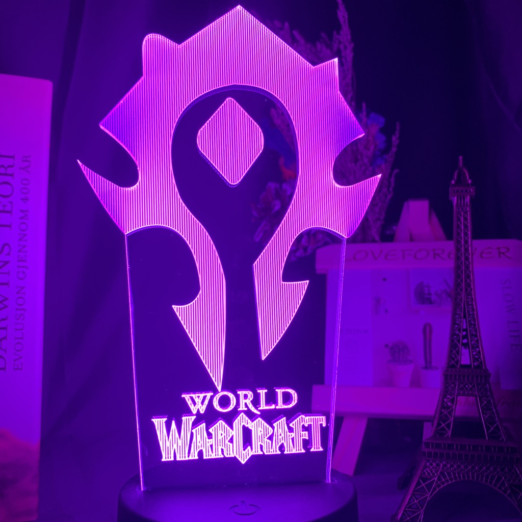 Warcraft: Horde Nightlight iLightBox 3D™ Lamp