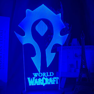 Warcraft: Horde Nightlight iLightBox 3D™ Lamp