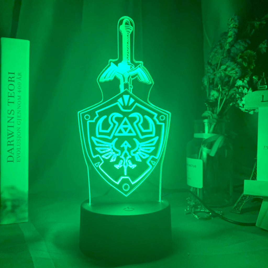 The Legend of Zelda: Link Nightlight iLightBox 3D™ Lamp