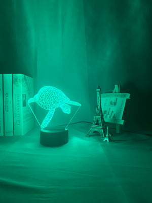 Tortoise Nightlight iLightBox 3D™ Lamp
