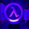 Half Life Nightlight iLightBox 3D™ Lamp - iLightBox 3D®