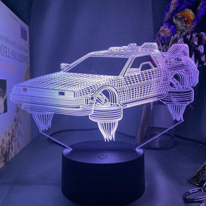 Futuristic Flying Car Nightlight iLightBox 3D™ Lamp - iLightBox 3D®