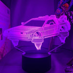 Futuristic Flying Car Nightlight iLightBox 3D™ Lamp - iLightBox 3D®