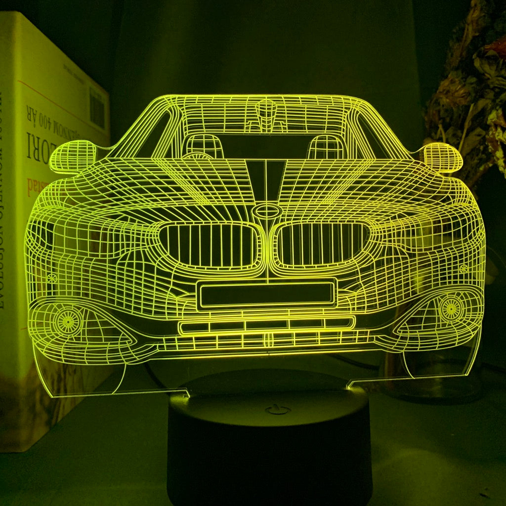 Sports Car 2.0 Nightlight iLightBox 3D™ Lamp