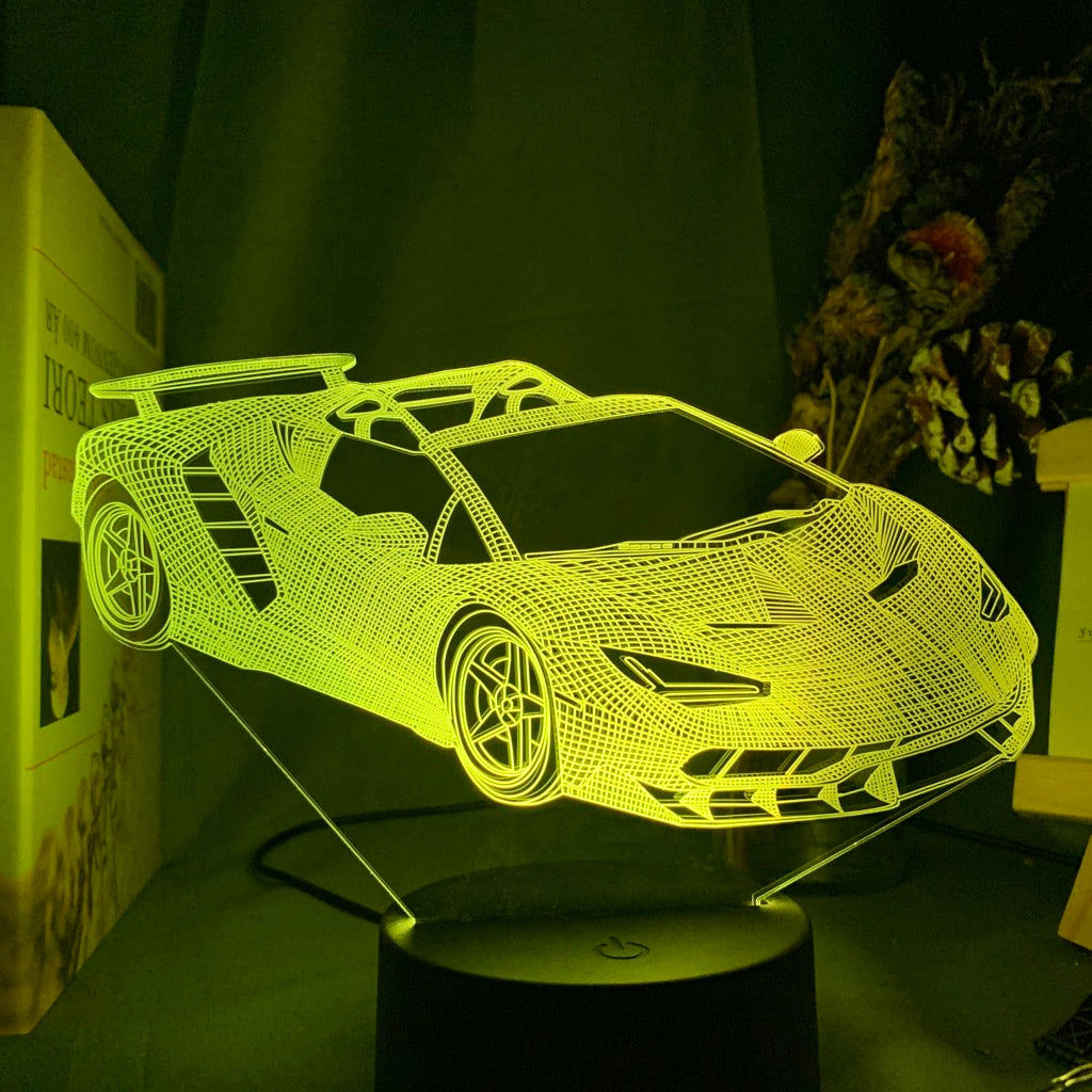 Lamborghini Car Nightlight iLightBox 3D™ Lamp