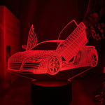 Sports Car Nightlight iLightBox 3D™ Lamp