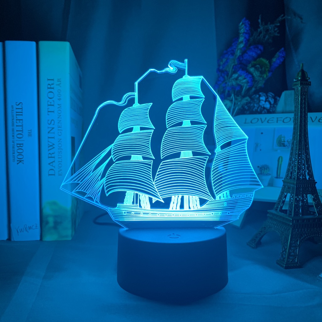 Sailing Ship Nightlight iLightBox 3D™