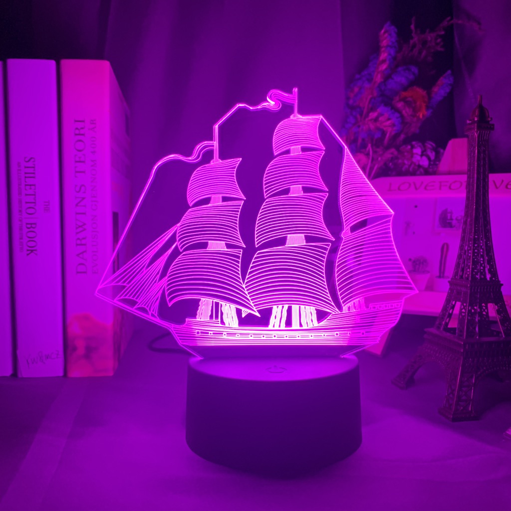 Sailing Ship Nightlight iLightBox 3D™