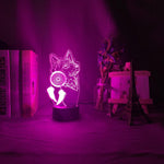 Dreamcatcher Wolf Nightlight iLightBox 3D™ Lamp - iLightBox 3D®