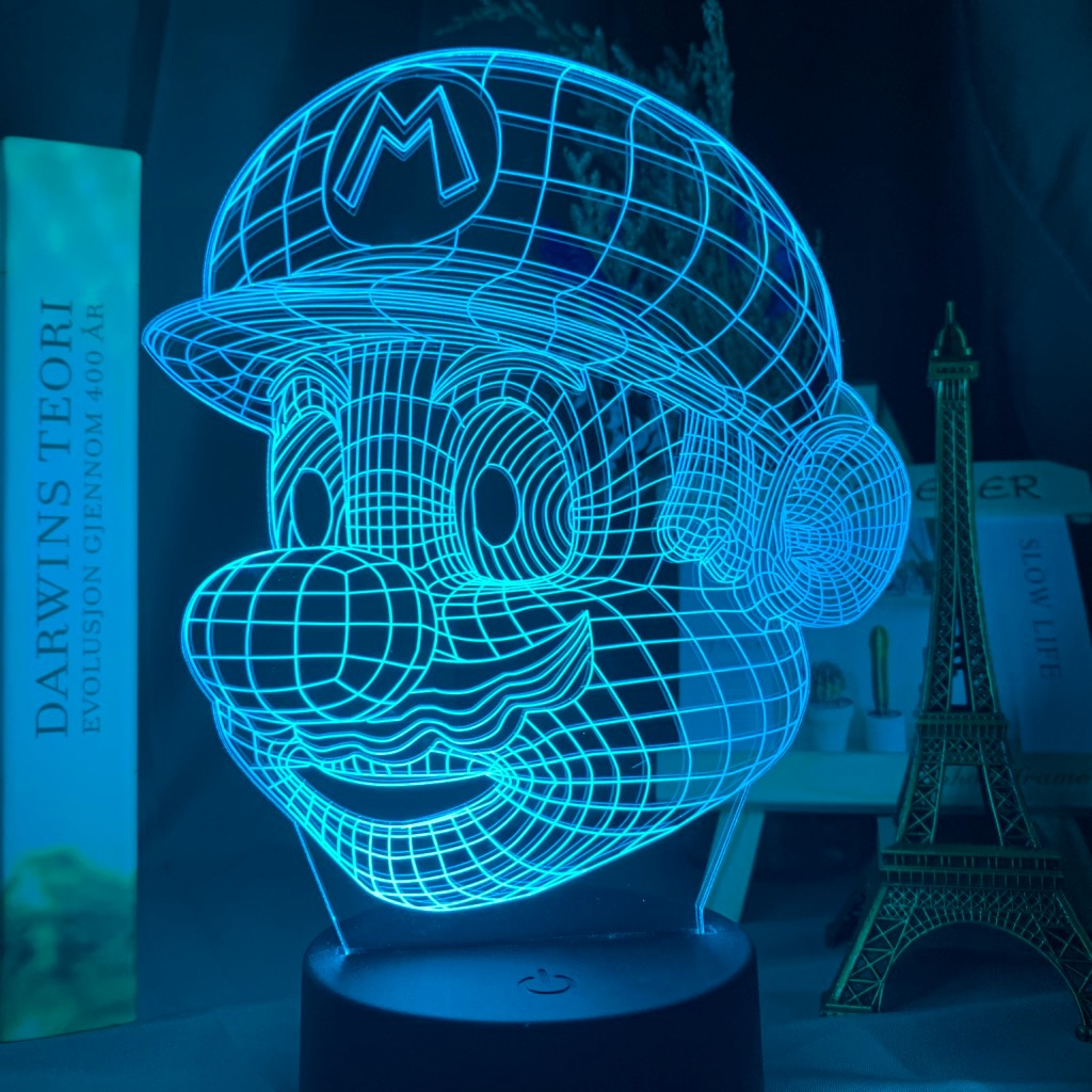 Super Mario Hologram Nightlight iLightBox 3D™  Lamp