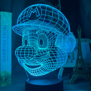 Super Mario Hologram Nightlight iLightBox 3D™  Lamp